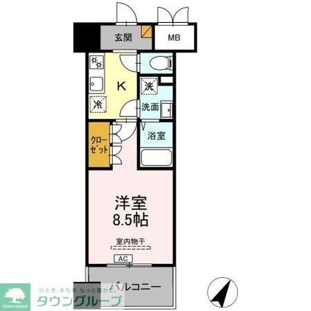D-ROOM千葉中央の物件間取画像